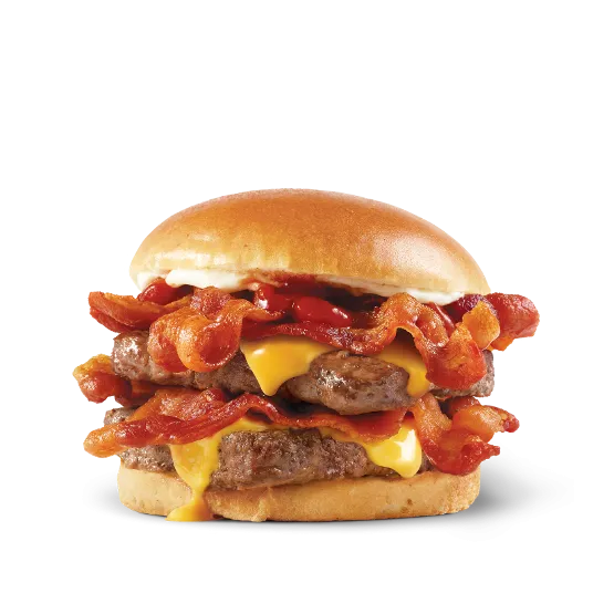 Wendy's signature dishes Baconator (960 calories)
Dave’s Single (590 calories)
Chocolate Frosty (340 calories for a small)